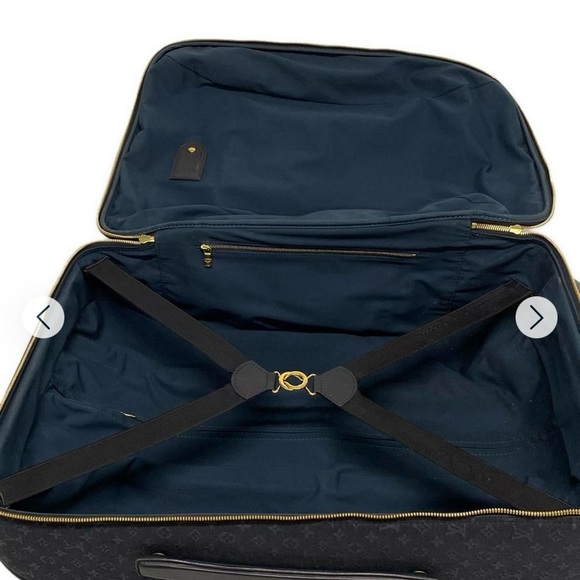 Authentic Louis Vuitton pegase 55 mini lin monogram carry on - Picture 7 of 12